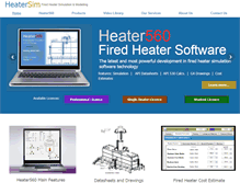 Tablet Screenshot of heatersim.com